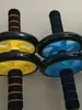Equipamento de Fitness Pequeno para Interior Roda Dupla Clássica AB Roda Abdominal Equipamento de Fitness Artigos Esportivos para Exterior Equipamento Esportivo