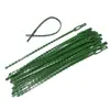 30 Piezas de 23cm de Vid para Atar Árboles Multiusos Correas de Plástico Fijas para Atar Jardinería Atado en Espina de Pescado para Jardín