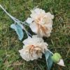 En stock mayoreo 3 peonías reina decoración de boda flor artificial decoración sala de estar oficina flor falsa