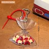 Nuevo Colgante de Manzana en Forma de Corazón Accesorio Creativo Versátil para Niñas Estilo de Nicho Colgante Decorativo para Mochila Venta al por Mayor