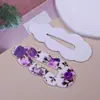 Patches Acrílicos Impressos Flor de Nuvem da Floresta Clip Lateral DIY Ímã de Geladeira Capa de Celular Acessórios de Flor para Sapato