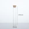 Frasco de tubo de vidro 30 mm transparente subembalagem bambu e tampa de madeira frasco de vidro boca reta frasco de incenso rolha de madeira selado frasco de chá perfumado