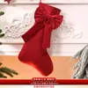 Colgantes de decoración navideña transfronterizos, bolsas de dulces para niños, calcetines de Navidad, bolsas de regalo, decoraciones para el ambiente del árbol de Navidad