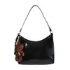 Bolsa Texturizada Estilo Coreano de Alto Valor para Mulheres 2026 Nova Bolsa Transversal Retro de Ombro Único/Sob o Braço Fashionável Versátil para o Dia a Dia