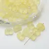 Nuevo Estilo Chino Aproximadamente 10*14mm Vidrio Imitación Jade Agujero Recto Estéreo Flor de Loto DIY Cadena de Teléfono Móvil con Cuentas Accesorios Colgantes para Coche