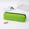 Estuche para Lápices Estampado de Logo Color Sólido Simple Tela Lisa Caja de Papelería Estampado Gráficos Texto Publicidad Niños Regalos Pequeños Regalos Gratis
