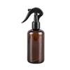 Garrafa redonda de ombro robusta de 220ml com spray tipo mouse / Embalagem secundária de cosméticos tipo mouse japonês, garrafa PET vazia
