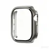 Funda Protectora para Apple Watch S12 Fabricante Carcasa de Material PC Película Integrada Cubierta para Apple Watch de 43/47 mm