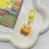 Nuevo Llavero de Patricio Estrella de Bob Esponja Lindo Colgante de Campana de Dibujos Animados Accesorios para Mochila Escolar de Niña Regalo Novia