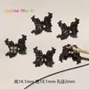 Aleación Negra Mariposa Serpiente Dragón Flor Zorro Bolsa Cuentas Colgante Colgante Cuentas Diy Joyería Accesorios Material