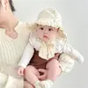 Sombrero para Bebé Niña Primavera y Otoño Estilo Coreano Ala Grande Protector Solar Sombrero de Pescador Verano de Bebé Delgado Protector Solar Sombrero de Cubo para Niña