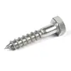 Ventas Directas de Fábrica de Tornillos Autorroscantes Externos de Acero Inoxidable 304, Cabeza Hexagonal de 6~m12, Tornillos para Madera, Pernos