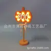 Novos Enfeites de Mesa com Luz LED Abóbora de Halloween Decorações de Modelo BOO