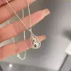 Colar Pingente de Cabacinha da Sorte em Prata Pura para Mulheres, Elegante e Luxuoso, um Presente de Aniversário para Sua Namorada