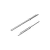 Jack de Pin de Engarzado Plateado de 0.8 mm Pin Macho y Hembra Ranura Dividida Terminal de Soldadura Conector de Pin para Vehículo Eléctrico