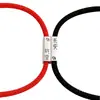 Pulseira de casal da cidade natal de Chang'an pulseira retrátil pulseira de corda vermelha trançada para homens e mulheres ímã de sucção pulseira de casal
