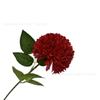 Crisântemo de bola única flor de simulação flor de casamento flor falsa flor de seda linha de flores em estoque decoração de casamento comércio exterior transfronteiriço