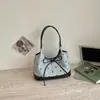 Bolsa Grande de Bolinhas Transfronteiriça para Mulheres 2026 Novo Modelo Versátil para o Dia a Dia Bolsa de Ombro ou Axila Bolsa de Mão Casual Bolsa Tote