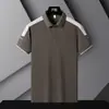 Nueva Camisa Polo de Verano 2026 para Personas de Mediana Edad y Mayores, Polo Delgado con Cuello Campana, Camiseta de Manga Corta para Papá, Casual de Negocios