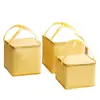 Bolsa Isotérmica para Pasteles, Bolsa de Almacenamiento en Frío, Bolsa para Conservar Comida para Llevar, Bolsa de Refrigeración con Hielo para Conservación Congelada, Personalización de Comida Rápida para Barbacoa