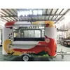 El fabricante Shanghai Yibao exporta remolques de comida, carritos de comida, grúas, carritos de acero inoxidable y carritos de café modernos.