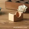 Bandeja de posavasos de madera Posavasos Portavasos Redondo Cuadrado Nogal Negro Haya Posavasos de té Posavasos de madera maciza tallada Tallado