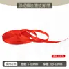 Lanyard de poliéster de tejido denso de 15 mm en stock para insignias de trabajo y gafetes, material accesorio semiacabado para tarjetas de identificación de exposiciones, disponible en varios colores