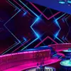 Papel Tapiz KTV 3D Tridimensional Personalidad Moda Brillo Revestimiento de Pared Bar Hotel Salón de Baile Habitación Privada Habitación Temática Papel Tapiz de Fondo