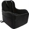 El asiento de seguridad para perros en el coche es extraíble, lavable, grueso y cálido, diseñado para que lo usen perros pequeños y medianos en el coche al salir.