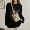 Bolso de Pecho de Nylon Estilo Japonés Transfronterizo para Moda de Verano, Elegante Bolso Cruzado Impermeable, Bolso de Hombro Pequeño para Salidas Casuales
