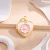 Accesorios para Joyería DIY Corazón Flor Abrible Collar Pulsera Accesorios Temperamento Retro Francés Sensación de Alta Gama Accesorios