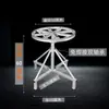 Plataforma giratória para spray de tinta bancada giratória suporte para rolo de filme máquina de jateamento de areia plataforma giratória de carregamento cabine de pintura quadrada com rolamento único duplo