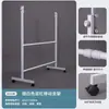 Soporte tablero de escritura pizarra S-type Soporte Oficina hogar magnético móvil vertical pizarra de una cara