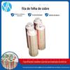 Fabricantes produzem fita adesiva de folha de cobre condutiva simples/dupla, corte e vinco de folha de cobre condutiva dupla calandrada, fita de folha de cobre espessada resistente a altas temperaturas.