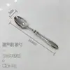 Conjunto de Faca, Garfo e Colher em Aço Inoxidável 304 Forjado Estilo Europeu, Espessado, Alto Valor Estético, Cabo em Forma de Cabaça, Talheres de Hotel Estilo Ocidental, Atacado do Fabricante
