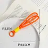 Llavero Colgante de Cuerda Tejida a Mano Dopamina Colores Variados Encanto Corto para Bolso de Teléfono Estilo Ins Accesorios Decorativos