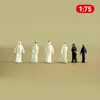 Estatuetas Coloridas DIY Recebidas para Você Fazer Modelo de Caixa de Areia Arquitetônica Materiais Paisagem Miniatura Mini Estatuetas