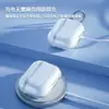Nova Capa Protetora Dividida para AirPods Pro 3 Carcaça de Fone de Ouvido Apple Pro3 TPU Airbag Transparente Capa Protetora Adequada