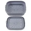 Alfombrilla plegable de silicona de grado alimenticio para freidora de aire, bandeja para hornear, olla de silicona, air fry, superventas transfronteriza