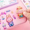 Adesivos de Bolha Estampados a Quente Estéreo 3D de Desenho Animado Adesivos Decorativos DIY para Crianças Adesivos de Grafite Adesivos para Copos Adesivos para Caderno