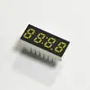0.25 Tubo Digital LED de Siete Segmentos de Cuatro Dígitos Reloj Digital Lámpara de Mesa Pantalla Pantalla Digital LED Tubo Digital de Luz Amarilla y Blanca