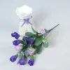 Hengfang Fabricante de Flores Artificiales Venta Directa de Rosas Artificiales, Varios Tipos de Flores Decorativas Artificiales, Accesorios para Fotografía, Manojos Pequeños de Flores al por Mayor