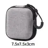 Bolsa de Almacenamiento Digital Organizador Portátil de Cables de Datos Color Sólido Cargador Cable de Alimentación Disco Duro Auricular Memoria USB Funda Protectora