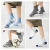 Meias para Meninos Adolescentes, Meias de Algodão, Meias Esportivas Antiodor, Meias Finas de Cano Médio para Primavera e Verão para Alunos do Ensino Fundamental II, Meias de Corrida de Algodão de Xinjiang