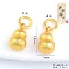 Colgante de Fortuna Estilo Vintage con Incrustaciones de Circonita, Colgante de Collar de Calabaza Pequeña, Accesorios de Joyería Estilo Étnico al por Mayor