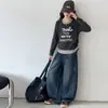 Sudadera de Dos Piezas de Moda para Niñas Primavera y Otoño 2026 Estilo Nuevo para Niñas Mayores, Camisa Básica Casual Primavera y Otoño, Atuendo de Otoño