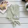 Guantes de Punto de Lana con Diseño Floral Rojo para Mujer, Compatibles con Pantalla Táctil, Manoplas de Invierno Completas con Cordón, Protección Térmica al Aire Libre contra el Frío