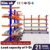Estanterías Cantilever Transfronterizas Preferidas de una y dos caras con Vigas I Grandes Estanterías de Almacenamiento Estanterías Cantilever