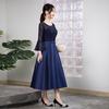Vestido de Noche para Mujer, Estilo Celebridad de Tiktok, Ceremonia de Quinceañera, Plataforma de Moda Independiente, Cumpleaños, Vestido Elegante para Anfitriona de Evento, Vestido de Gala