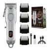 Aparador de Pelos Masculino Popular Todo em Metal Aparador Elétrico Doméstico Salão de Corte de Cabelo Elétrico Aparador Elétrico de Alta Potência Venda Quente